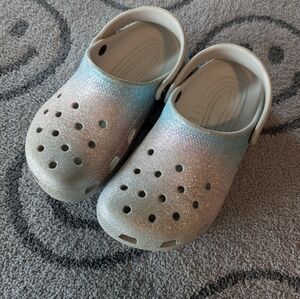 Ombre Glitter Crocs
